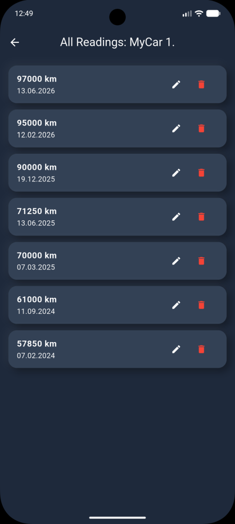 Leasing Tracker Screenshot 3